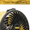 Edendirect Heavy Duty High Velocity Turbo Floor Fan, 10 in Blade Dia, 120V, 900/1,000/1,200 cfm IR-FANTD10 - alternate 7