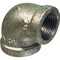 Southland Pipe Fitting, Galvanized Reducing Elbow, 90-Degree, 1 x 3/4-In. 510-154HN - alternate 4