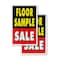 Signmission Floor Sample Sale, Vinyl Decals Only 24 Inch x 36 Inch, Vinyl Decal, 2PK DSB-2436-2PACK-Floor Sample Sale - alternate 1