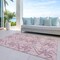 Homeroots 10' X 14' Pink Purple And Sky Blue Geometric Washable Indoor Outdoor Area Rug 612820 - alternate 7