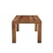 Homeroots 75" Brown Solid Wood Dining Table 565233 - alternate 8