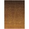 Homeroots 5' X 8' Chocolate And Brown Ombre Washable Indoor Outdoor Area Rug 588553 - alternate 4