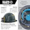 Klein Tools Klein Carbon Fiber Hat w/lamp, Spartan 60514 - alternate 8