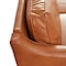 Homeroots Brown Faux Leather Modern Modular Sofa 473324 - alternate 4