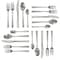 Megachef Cravat 20 Piece Flatware Utensil Set, Stainless Steel Service for 4 in Matte Silver MCFW-CRAVAT-MATTESILVER - alternate 5