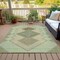 Homeroots 8' X 10' Green Gray And Taupe Geometric Washable Indoor Outdoor Area Rug 631912 - alternate 4