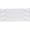 Brady Low Smoke Zero Halogen Double Sided PermaSleeve Heat Shrink Tubing, 0.125 in. Dia x 0.5 in. W, White 2LSZH-125-2-WT-4 - alternate 3