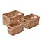 Happimess Hayden Cottage Hand-Woven Hyacinth Rectangular Nesting Baskets with Handles, Natural (Set of 3), 3PK BSK2012A-3SET - alternate 3