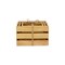 Homeroots Set of Three Light Brown Solid Wood Crate, 3PK 487682 - alternate 8