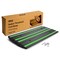 Pyle 4 ft. Rubber Threshold Curb Ramp, Heavy Duty, Non-Slip Car Ramp for Driveways, Garages, and PCRMP4SG - alternate 1