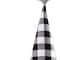 Homeroots 27" Black And White Felt And Faux Fur Gnome Adjustable Height Tree Topper 480629 - alternate 4
