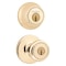 Kwikset Deadbolt and Entry Lockset, 3 Grade, Keyed Key, Polished Brass, 238 x 234 in Backset 242T3CP6ALRCS - alternate 1