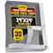Core Tarps Tarp, 14 ft x 14 ft, 30 Mil, Gray, Polyethylene, UV Resistant CT-202-14X14 - alternate 1
