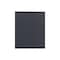 Norton Sanding Sheet, 9 in L, 11 in W, 320 A Grit, Extra Fine, Aluminum Oxide Abrasive, 25PK 07660701225 - alternate 2
