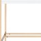 Homeroots 42" White and Gold Writing Desk 491504 - alternate 4