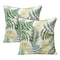 Homeroots Set of Two 20" Green and Yellow Throw Pillows, 2PK 534298 - alternate 7