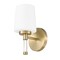 Z-Lite Henri Modern Gold 1 Light Vanity 7700-1V-MGLD - alternate 7