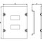 Siemens ALPHA 630 Universal Circuit breaker kit 1x VL160X+RCD 3+4-pole H=400 mm 8GK6725-4KK13 - alternate 2