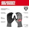 Milwaukee Tool Cut-Resistant Dipped Gloves, Cut Level A3 , Dipped , Nitrile , Rough , Large 1 PR 48-73-7132 - alternate 7