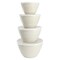 Martha Stewart 8 Piece Plastic Storage Bowl Set with Lids in Linen 142783.08 - alternate 6