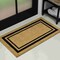 Jonathan Y Peater Classic Casual Commercial Natural Coir Natural/Black Border 17 in. x 30 in. Mat NRF107A-1730 - alternate 6