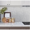 Apollo Tile 11x12 Bianco Carrara, Eastern Beige Marble Polished Floor and Wall Mosaic Tile 4.47 sqft/case, 5PK APLKB88B05A - alternate 4