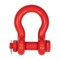 Mytee Products 1 1/8inAnchor Shackle Forged Carbon Steel w/Safety Screw Pin Load Limit 19,000lbs SHACKLE-ANCHOR-BT-118 - alternate 7