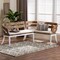 Bali & Pari Ubud Seagrass Dining Nook Bench Set 260-14184-14185-ZORO - alternate 6
