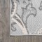 Jonathan Y Gordes Paisley High-Low Light Gray/Ivory 2 ft. x 10 ft. Indoor/Outdoor Runner Rug AMC103A-210 - alternate 5