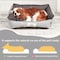Simple Deluxe FluffyDream Calming Dog Bed, Super Soft Pet Bed with Pillow Edge, Dog Sofa Bed, Cute Bed Sofa for P PTDBEDCUD2420GRY - alternate 6