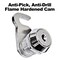 Mail Boss Locking Security Post-Mount Mailbox, Alpine White, USPS Approved 805923 - alternate 6
