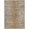 Homeroots 8' X 10' Terra Cotta Silver And Charcoal Oriental Washable Indoor Outdoor Area Rug 588849 - alternate 5