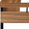 Homeroots 71" Brown and Black L Shape Computer Desk With Three Drawers 490010 - alternate 6