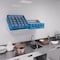 Amgood 42 in. Stainless Steel Tubular Glass Rack Shelf AMG WS-TGR-1842-Z - alternate 4