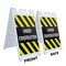 Signmission Under Construction, A-Frame & 2 Decals Installed, Heavy-Duty Plastic Frame SBHD-D-2436-Under Construction - alternate 3