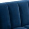 Homeroots 85" Navy Blue Velvet Wood Sofa 543933 - alternate 5