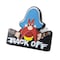 Plasticolor Fits 2 Receiver Yosemite Sam Back Off BlackBlueRedOrange Metal 002231R01 - alternate 1