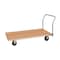 Pucel Hardwood Platform Truck, 24 in W x 60 in L x 10 in H, Putty WPT-2460-SW - alternate 1