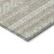 Homeroots 9' X 12' Beige And Ivory Southwestern Washable Indoor Outdoor Area Rug 587510 - alternate 5