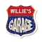 Signmission Willie's Garage, 12 Inch X 12 Inch, Aluminum Metal Sign SHI-A-12-383-WILLIE - alternate 1