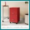 Space Solutions 14.25 in W 2 Drawer Mobile Vertical File Cabinet, Lava Red 24410 - alternate 8