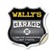 Signmission Wally's Garage I Can Fix Everything But Stupid, 12 Inch X 12 Inch, Vinyl Decal SHI-D-12-490-WALLY - alternate 1