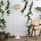 Jonathan Y Jaemin 58" Modern Coastal Faux Rattan Integrated LED Solar Powered Floor Lamp, White/Cream JYL2601B - alternate 8
