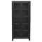 Homeroots 91in Graphite Distressed Solid Wood Frame Accent Cabinet With Two Doors 620846 - alternate 5