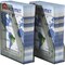 Acrimet Magazine File Holder Vertical Rack, Durable Plastic Desk Organizer, Smoke, 2PK 277.1 - alternate 5