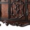Homeroots 70" Cherry Oak Solid Wood Five Drawer Combo Dresser 374251 - alternate 3