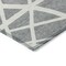 Homeroots 5' X 8' Gray And Ivory Geometric Washable Indoor Outdoor Area Rug 600457 - alternate 7