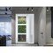 Vdomdoors Front Exterior Prehung FiberGlass Door Clear Glass See-through / Manux 8555 White Silk Clear Glass MANUX8555EXD-WS-W36+12 x H80+14-LH - alternate 6