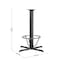 Flash Furniture Beverly 33'' x 33'' Restaurant Table X-Base with 4'' Dia. Bar Height Column and Foot Ring XU-T3333-BAR-4CFR-GG - alternate 5