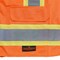 Radians 100% polyester solid front and mesh back, Zipper Closure, Orange, Size 2X SV6O2X - alternate 2